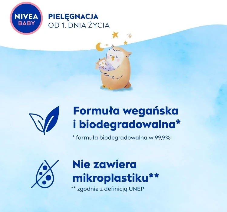 Nawilżające mleczko na dobranoc dla niemowląt i dzieci Nivea Baby - obrazek 6