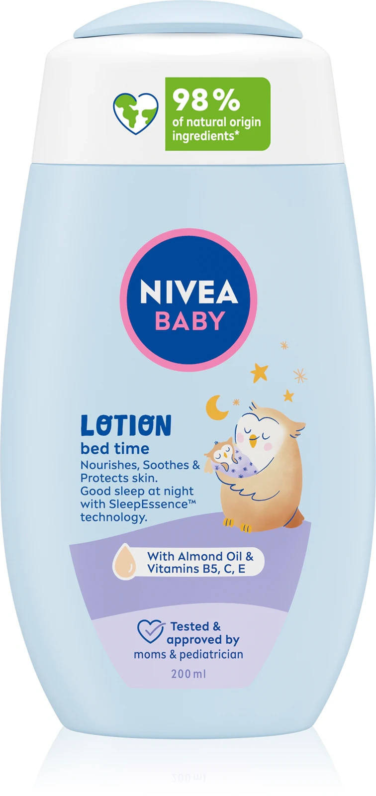 mleczko Nivea Baby na dobranoc dla niemowląt i dzieci