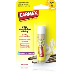 balsam Carmex Vanilla SPF15 na suche i pękające usta