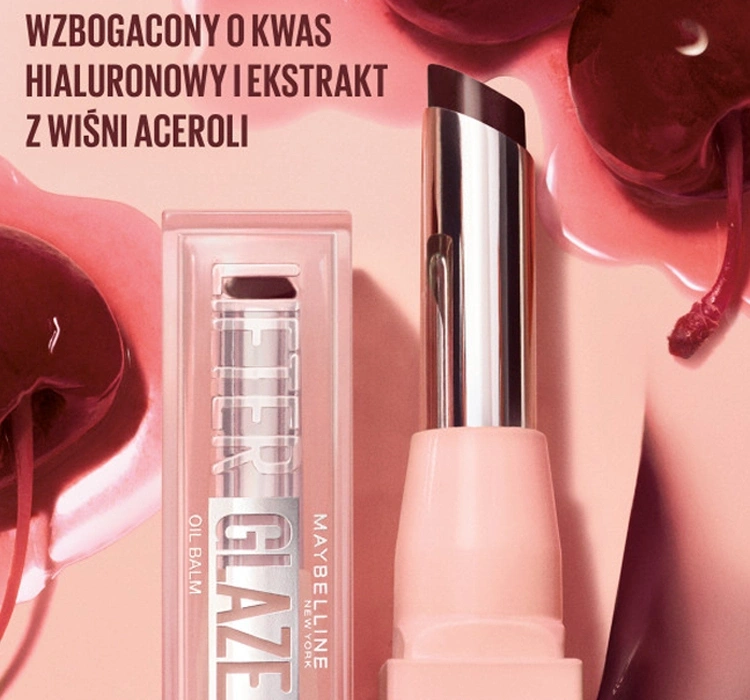 błyszczący balsam do ust na lato