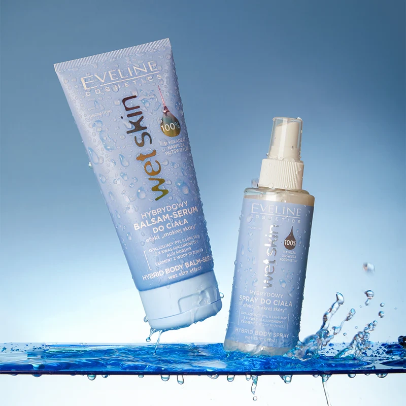 Eveline Wet Skin balsam serum do ciała z efektem mokrej skóry