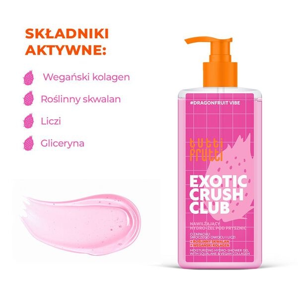 nawilżający żel do ciała z kolagenem