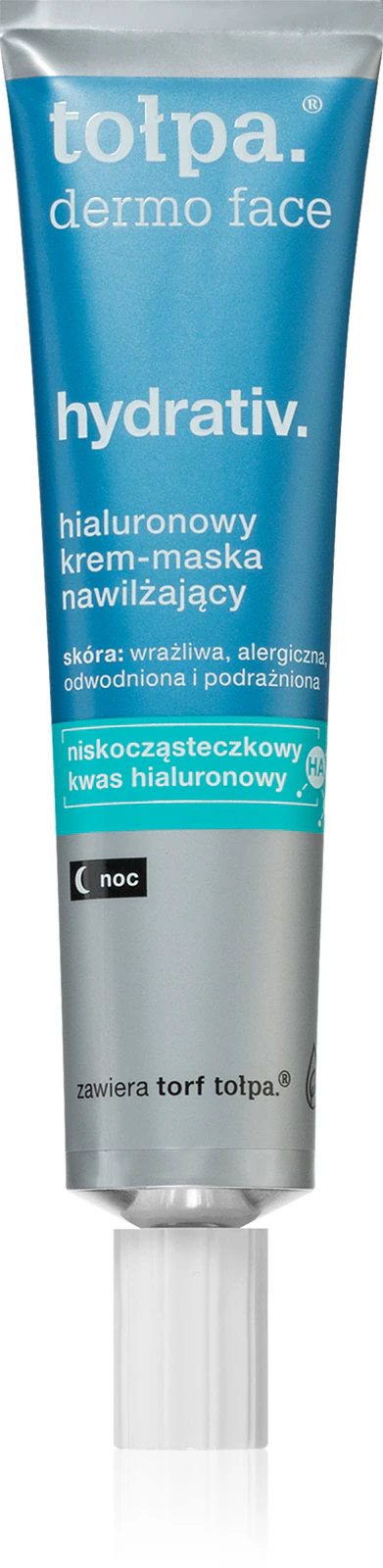 krem maska na noc z kwasem hialuronowym Tołpa Dermo Face Hydrativ