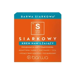 krem siarkowy na niedoskonałości do cery suchej Barwa Siarkowa