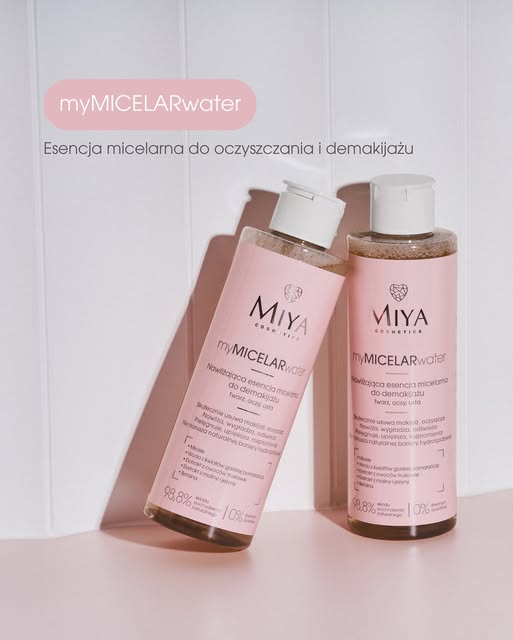Miya myMICELARwater płyn micelarny bez tłustej warstwy