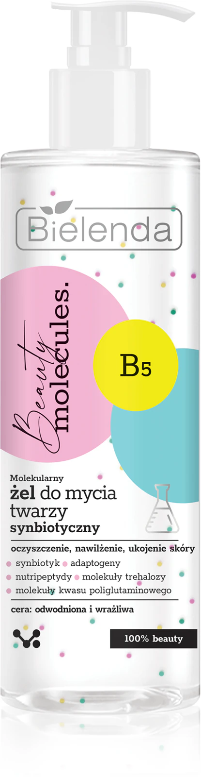 żel do mycia twarzy Bielenda Beauty Molecules do skóry odwodnionej