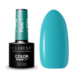 Neonowy niebieski Claresa Fluo 7 jaskrawy kolor na lato