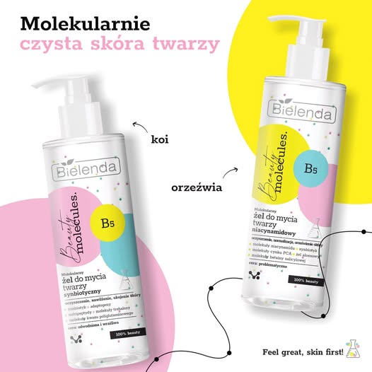 Bielenda Beauty Molecules żel niacynamidowy do cery problematycznej