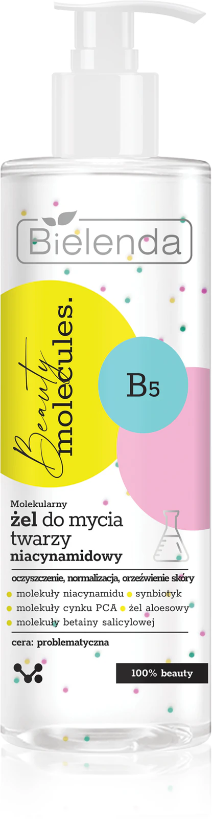 żel do mycia twarzy Bielenda Beauty Molecules z niacynamidem
