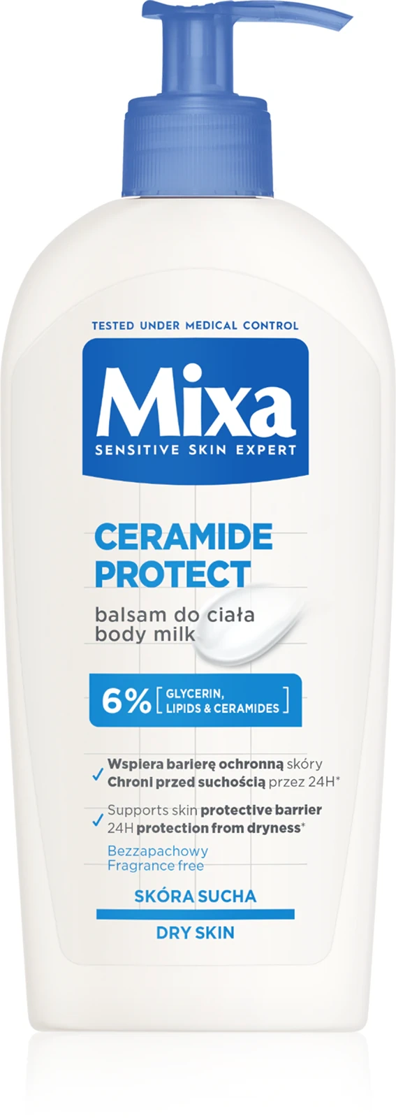 balsam Mixa z ceramidami do skóry suchej