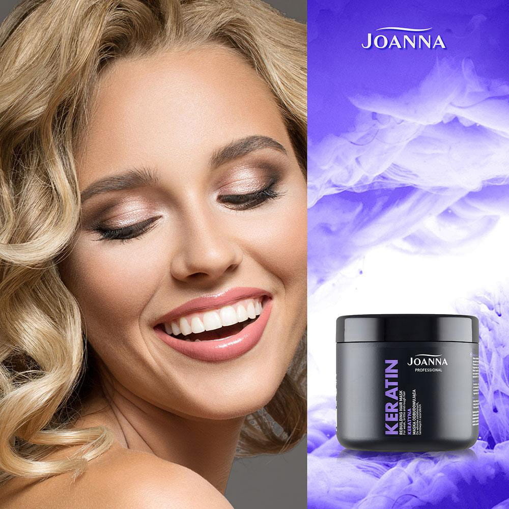 Joanna Professional Keratin maska odbudowująca z keratyną