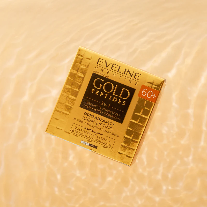 Eveline Gold Peptides krem liftingujący 60+ na wiotką skórę
