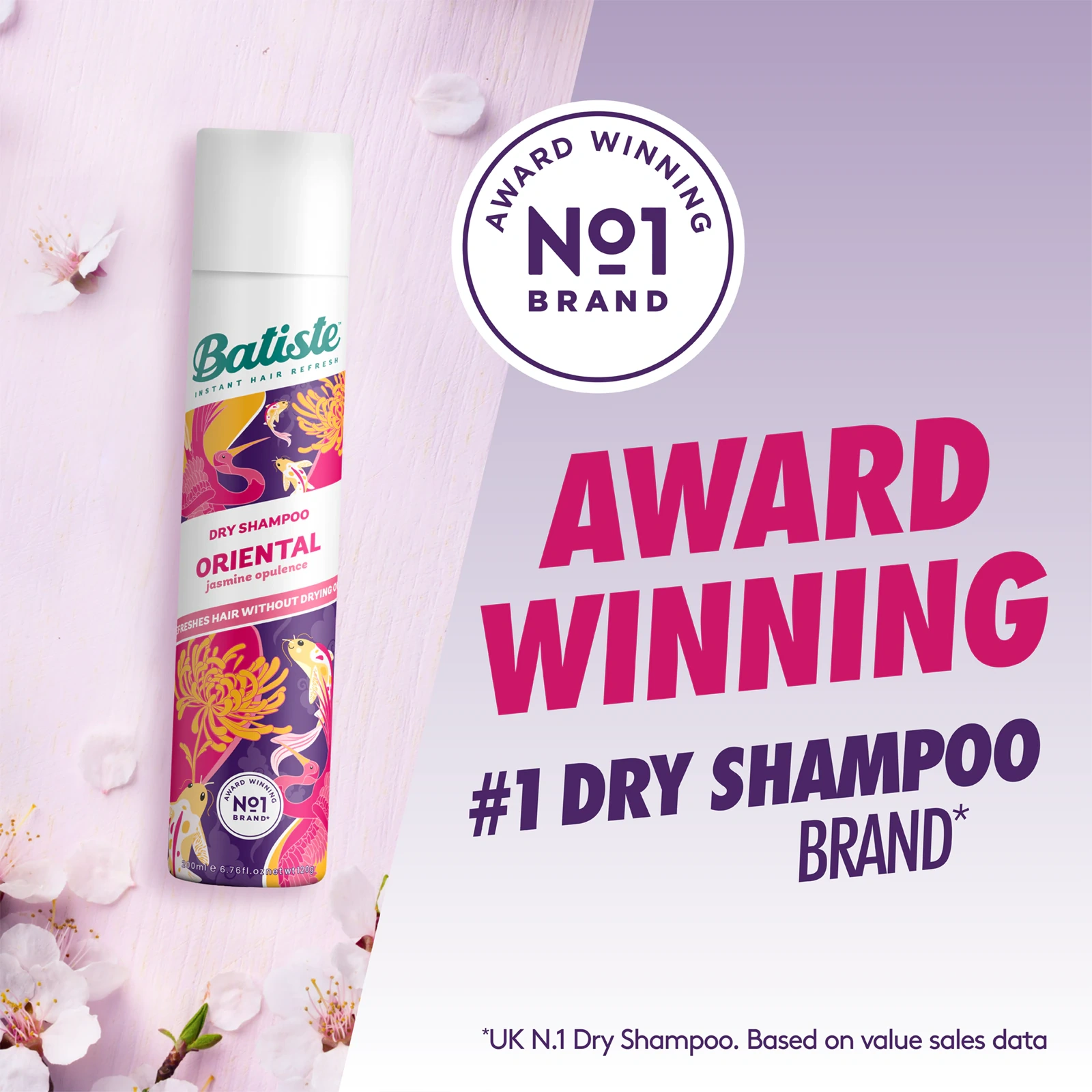 Batiste Oriental suchy szampon do włosów