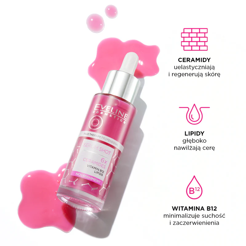 serum z witaminą B12 na zaczerwienienia