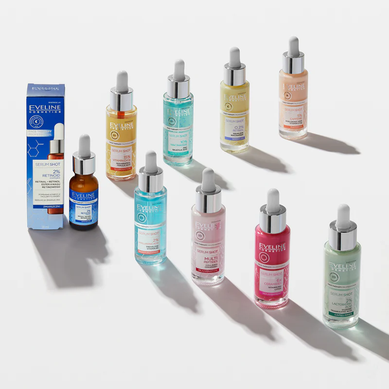 Eveline Serum Shot 6 x Ceramidy serum na zaczerwienienia