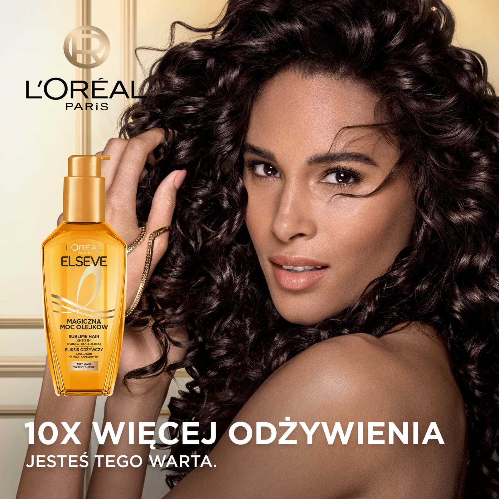 Loreal Magiczna Moc Olejków olejek do włosów suchych