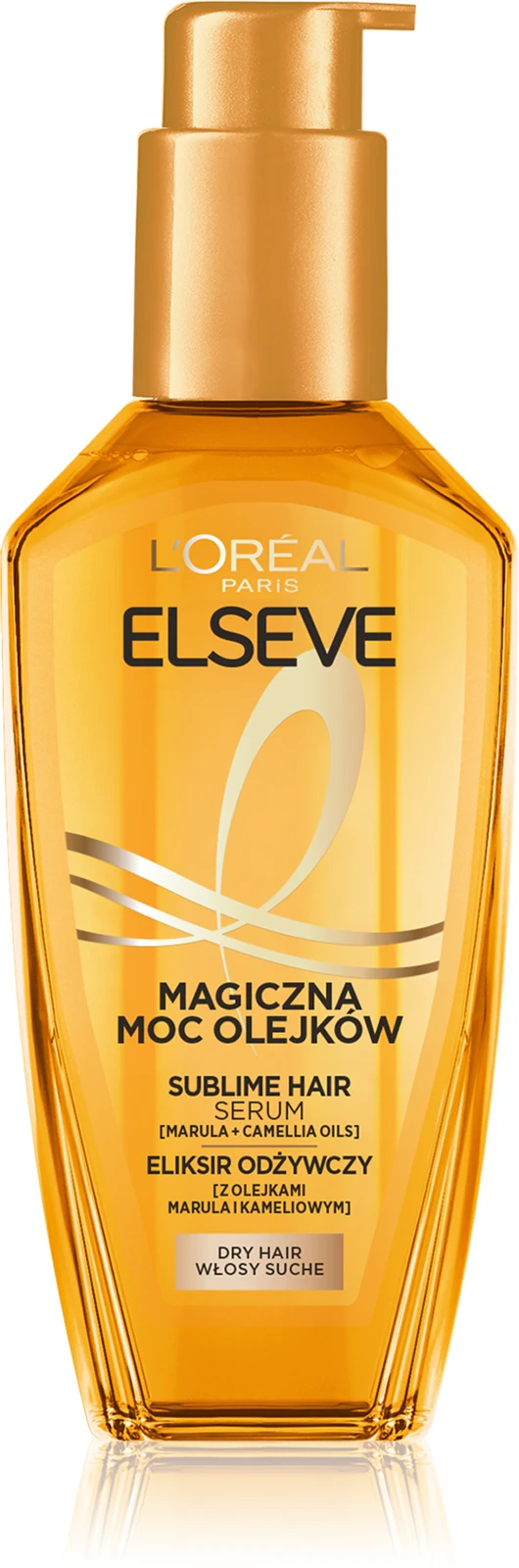 termoochronny i wygładzający olejek Loreal do włosów
