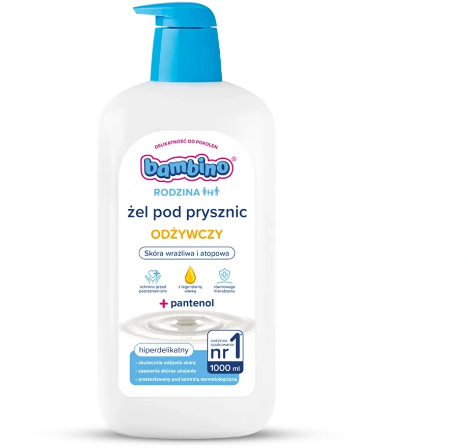 żel pod prysznic Bambino z pantenolem