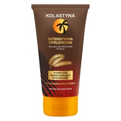 żelowy olejek do opalania z naturalnymi olejkami