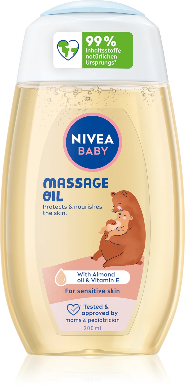 oliwka Nivea Baby do masażu niemowląt i dzieci