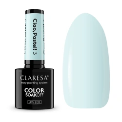 Pastelowy niebieski lakier Claresa Ciao Pastel 3