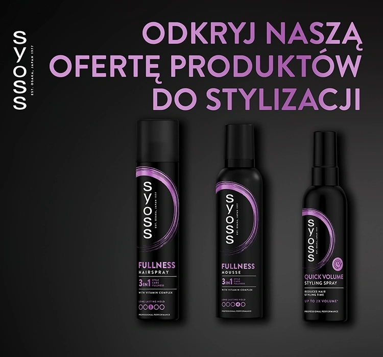 Pianka do włosów zwiększająca objętość Syoss Fullness - obrazek 4