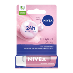 pomadka perłowa do ust z delikatnym połyskiem NIVEA Pearly Shine