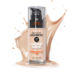 Podkład matujący kryjący do cery tłustej Revlon ColorStay SPF 15 110 Ivory