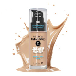 Podkład nawilżający kryjący do cery suchej Revlon ColorStay SPF 20 200 Nude