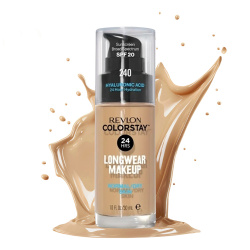 Podkład nawilżający kryjący do cery suchej Revlon ColorStay SPF 20 240 Medium Beige