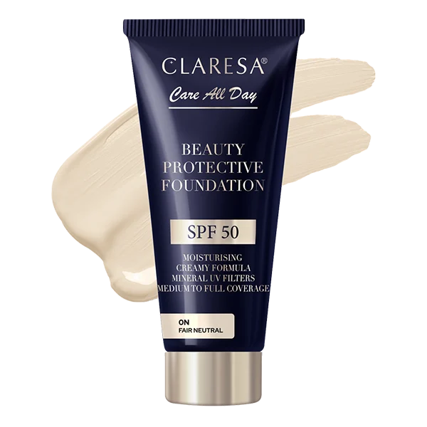 Podkład nawilżający z SPF 50 Claresa Care All Day 0N Fair Neutral