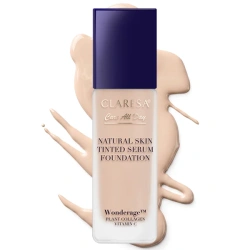Podkład-serum nawilżający z naturalnym wykończeniem Claresa Care All Day 1C Light Cool