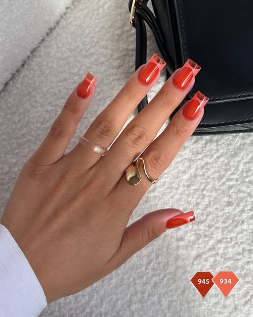 lakier hybrydowy efekt jelly nails