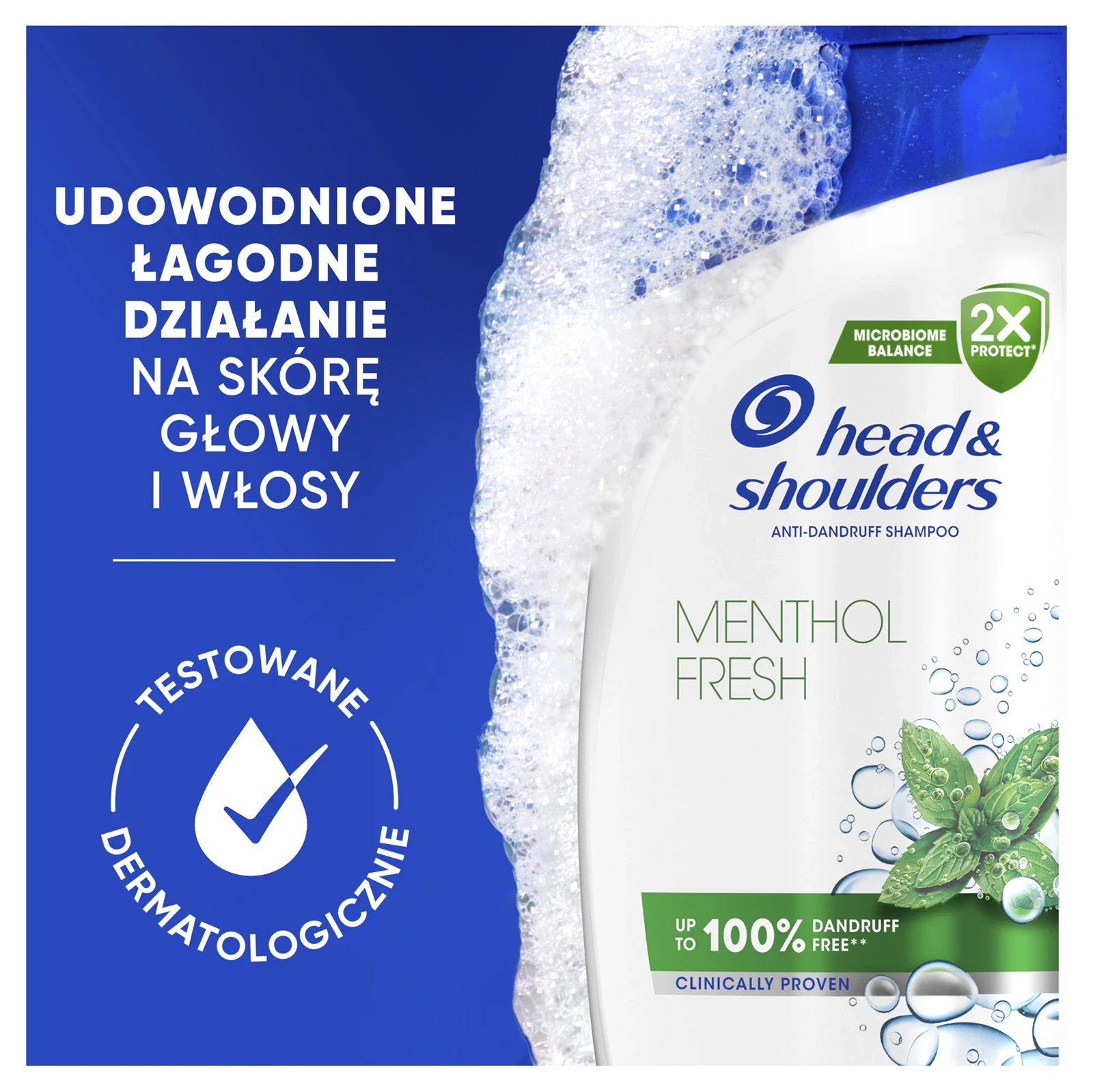 odświeżający szampon przeciwłupieżowy dla kobiet i mężczyzn