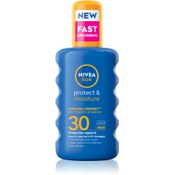 nawilżający balsam SPF30 w sprayu Nivea Sun