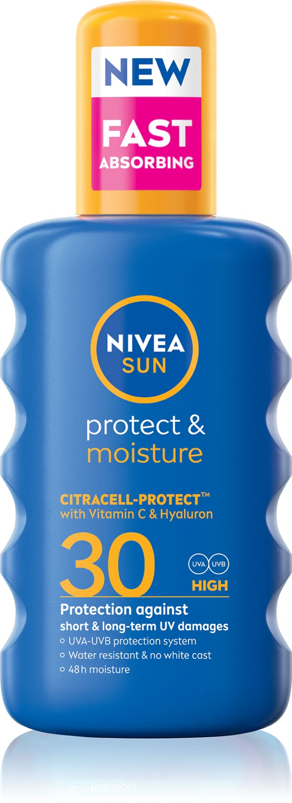 nawilżający balsam SPF30 w sprayu Nivea Sun