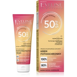 krem przeciwzmarszczkowy SPF 50 do cery suchej Eveline
