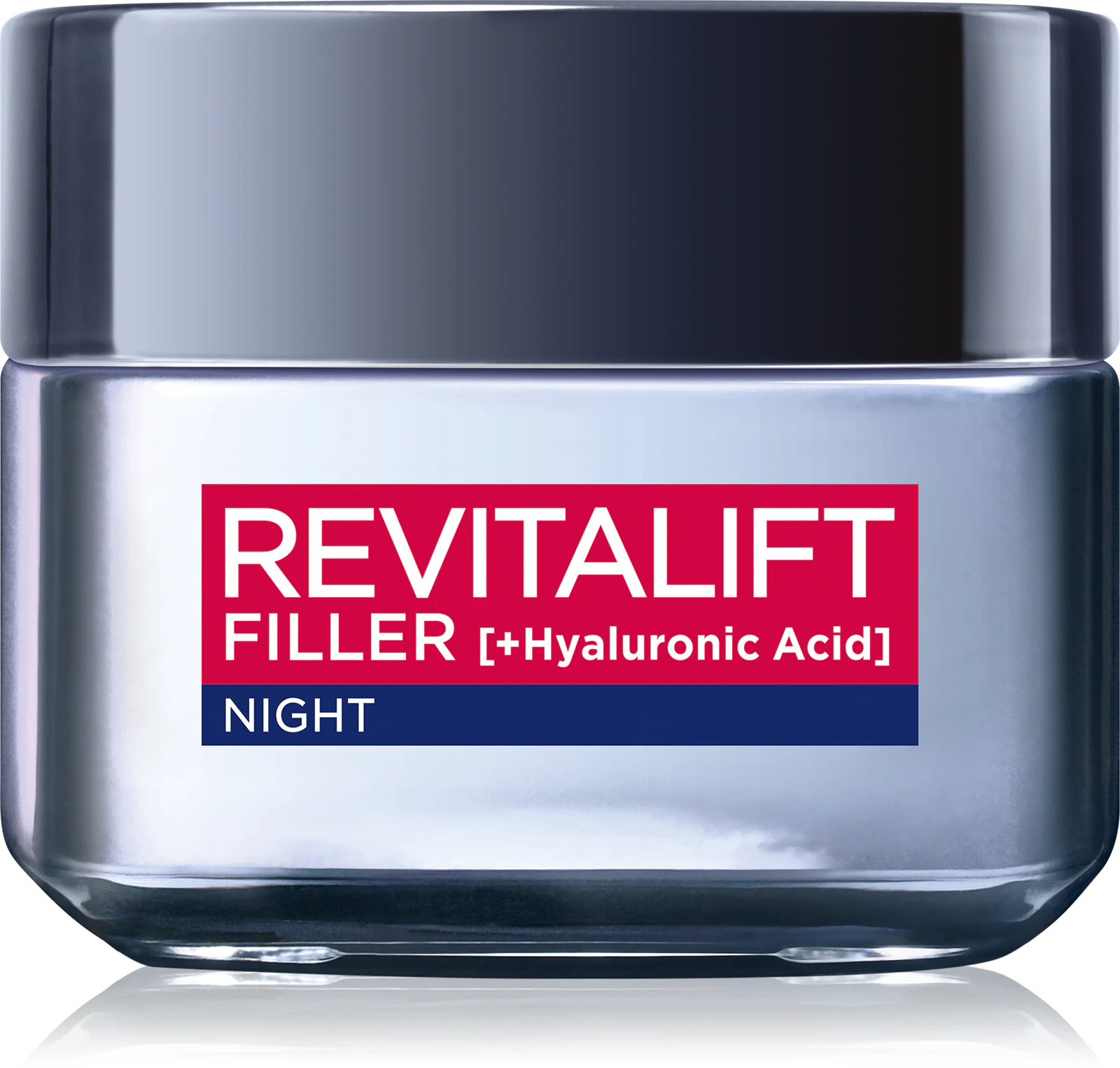 krem przeciwzmarszczkowy na noc z kwasem hialuronowym Loreal Revitalift Filler