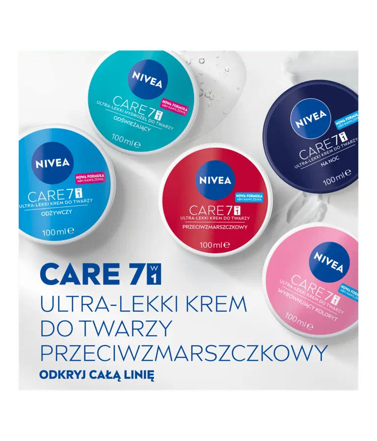 NIVEA Care krem przeciwzmarszczkowy do twarzy