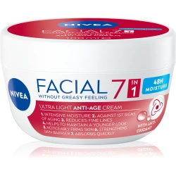 krem przeciwzmarszczkowy z filtrem UVA UVB NIVEA Care 7w1