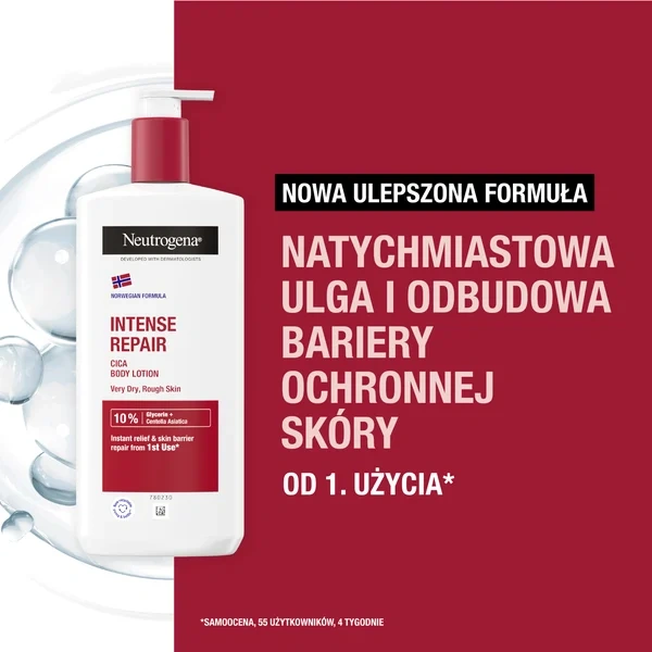 Regenerująca emulsja do ciała do skóry bardzo suchej i podrażnionej Neutrogena Intense Repair - obrazek 6