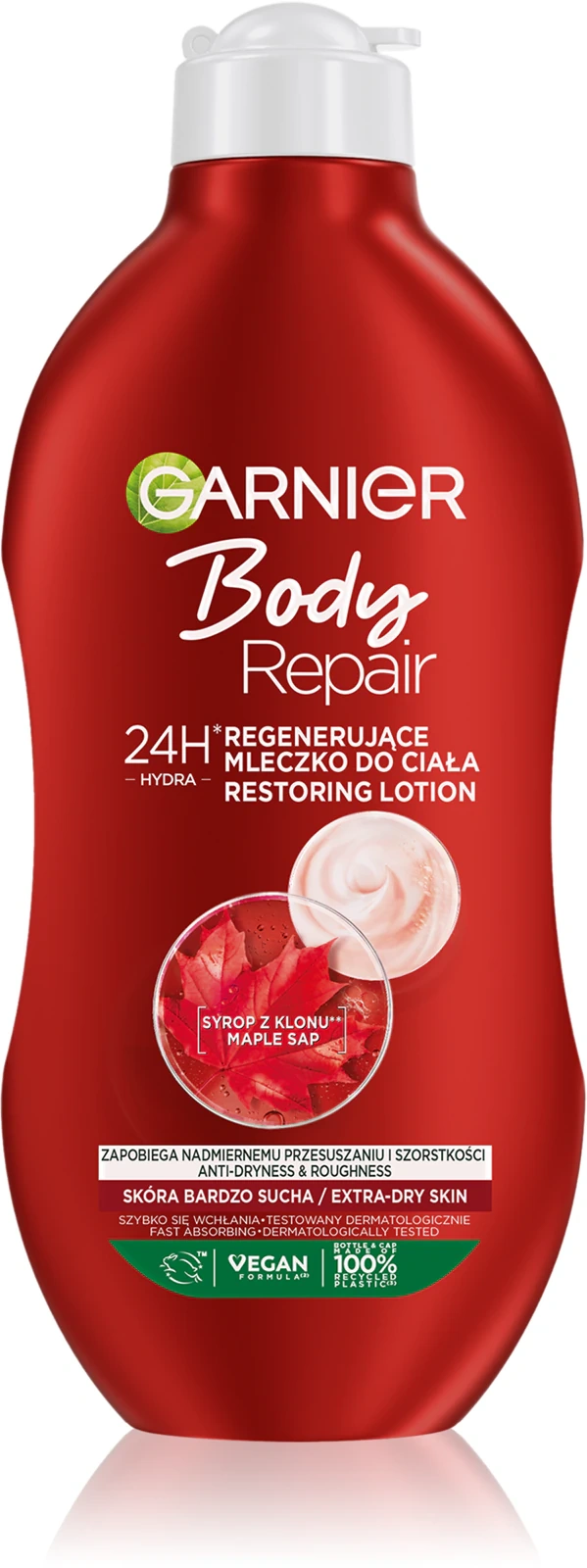 mleczko Garnier do bardzo suchej skóry