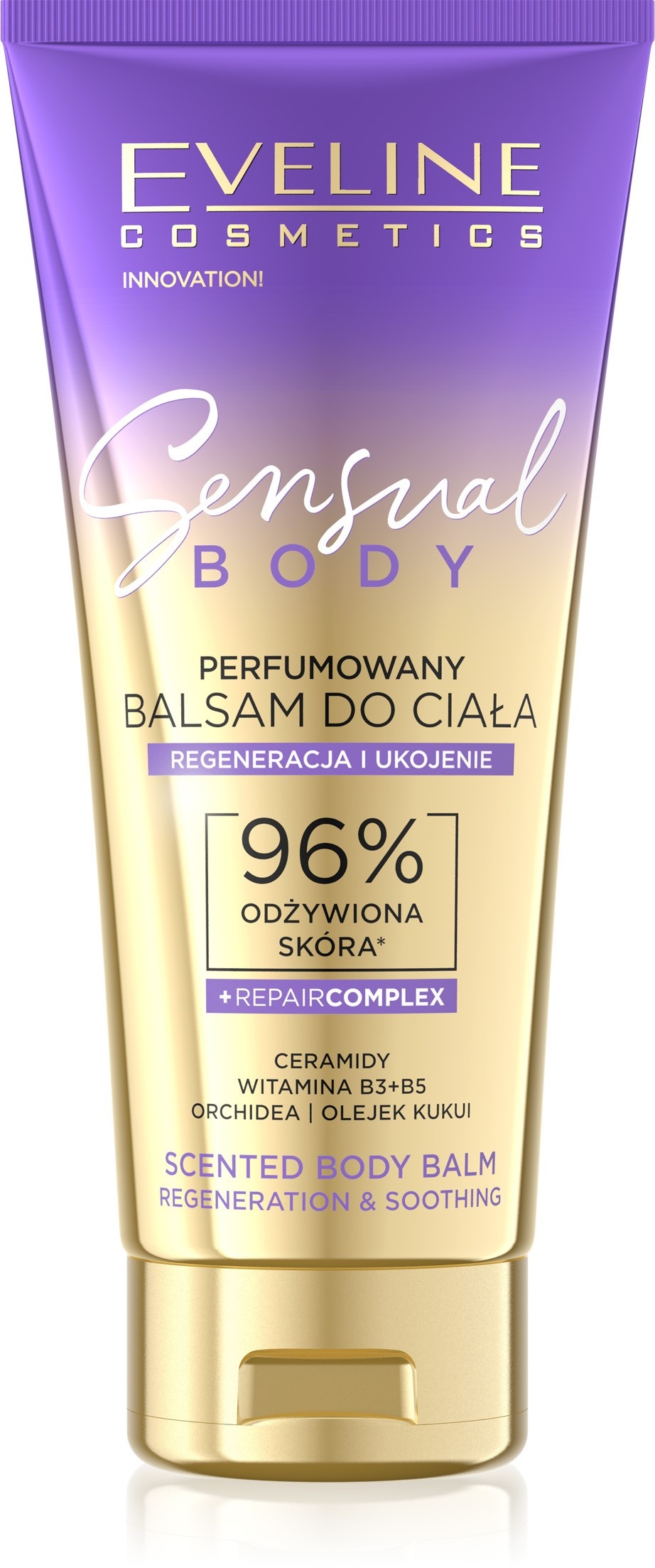perfumowany balsam Eveline Sensual Body do regeneracji skóry
