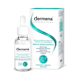 serum Dermena na przetłuszczanie i wypadanie włosów