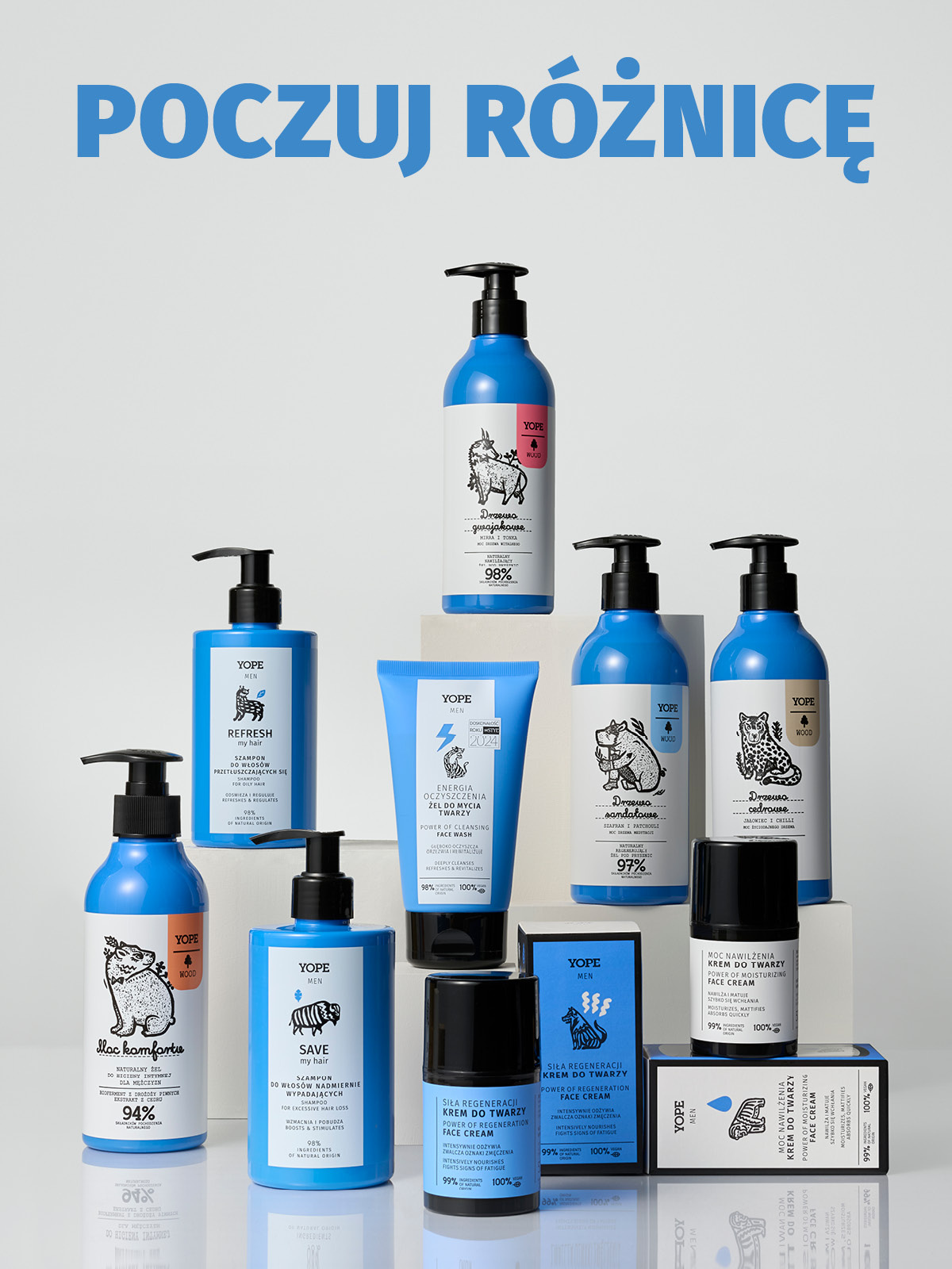 Yope Men Refresh My Hair szampon do włosów przetłuszczających się
