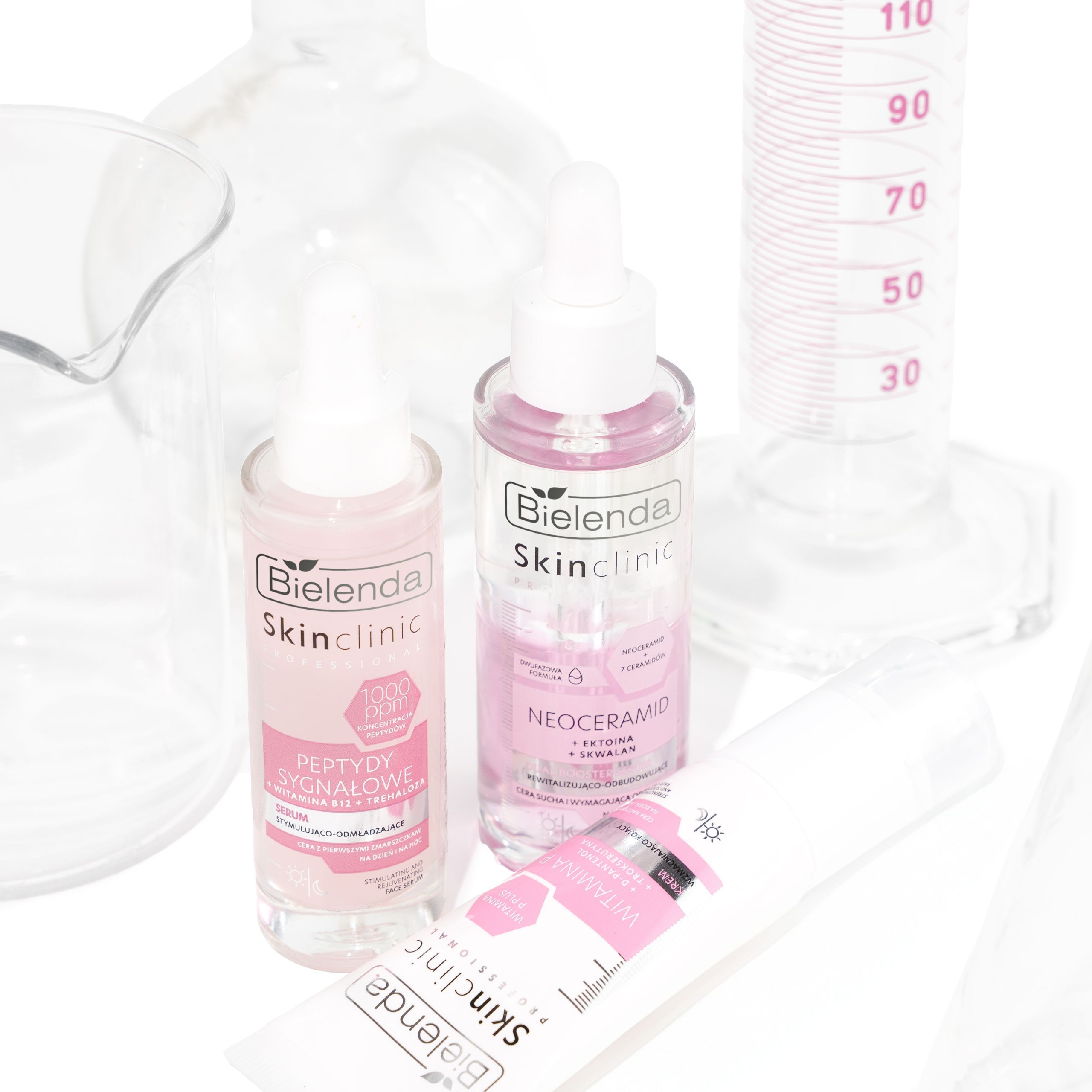 Rewitalizująco-odbudowujące serum do twarzy z ceramidami i skwalanem do cery suchej Bielenda Skin Clinic Professional - obrazek 3