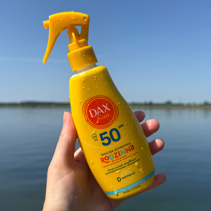 emulsja z filtrem SPF 50 do skóry wrażliwej