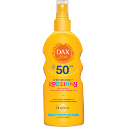 spray SPF 50 dla całej rodziny Dax Sun