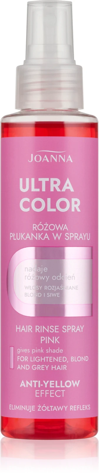 Płukanka Joanna Ultra Color w sprayu na różowe refleksy