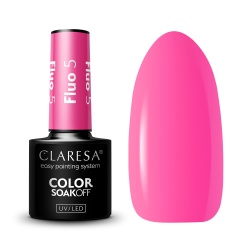 Cukierkowy neonowy róż Claresa Fluo 5 intensywny kolor